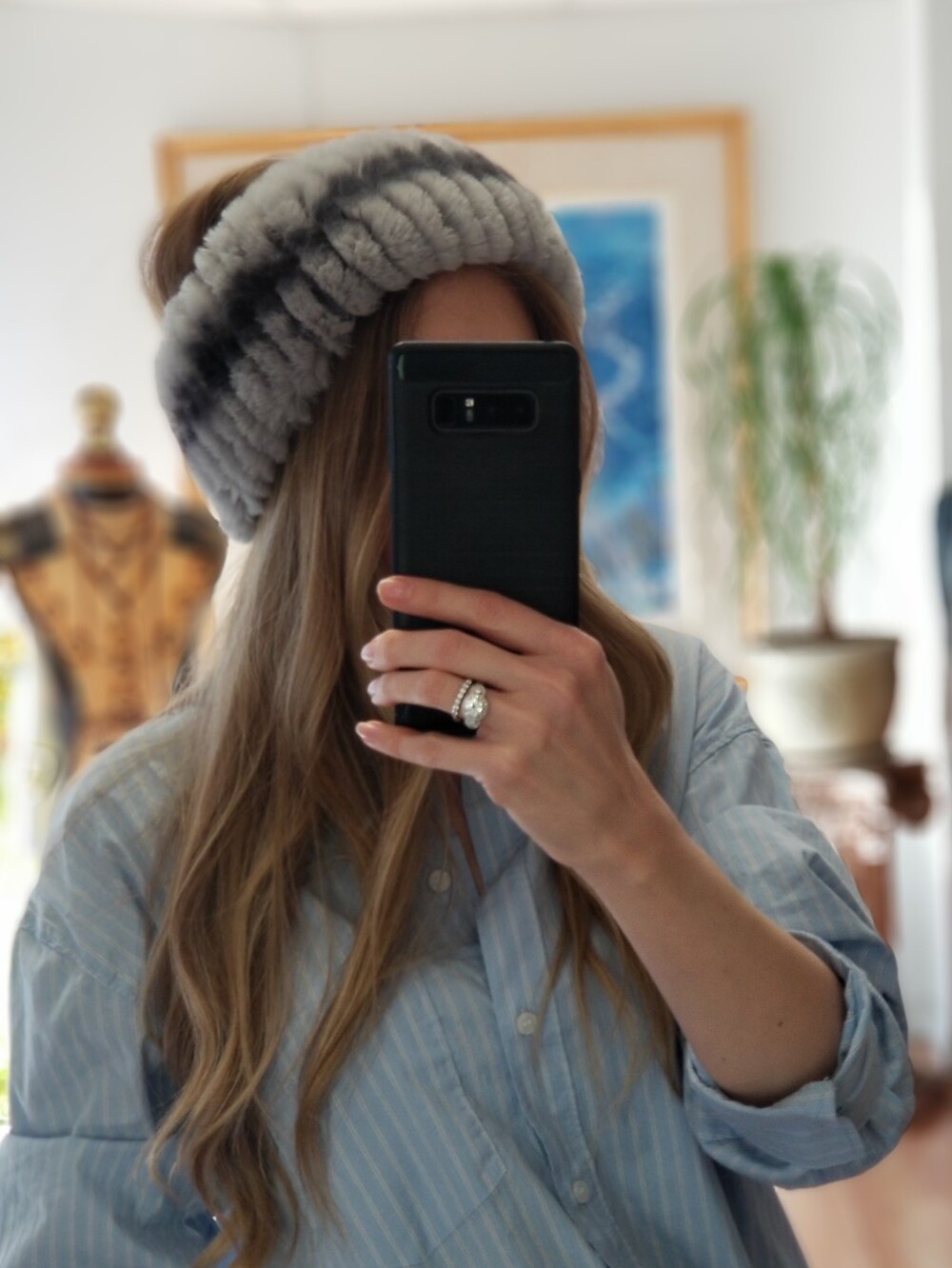 Rex Rabbit Headband/Neck Warmer